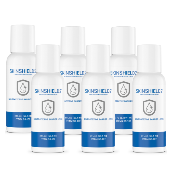 4oz 4 Pack - SkinShield2 Antibacterial Barrier Lotion