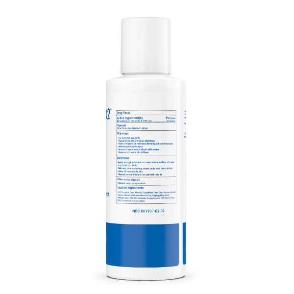 4oz - SkinShield2 Antibacterial Barrier Lotion